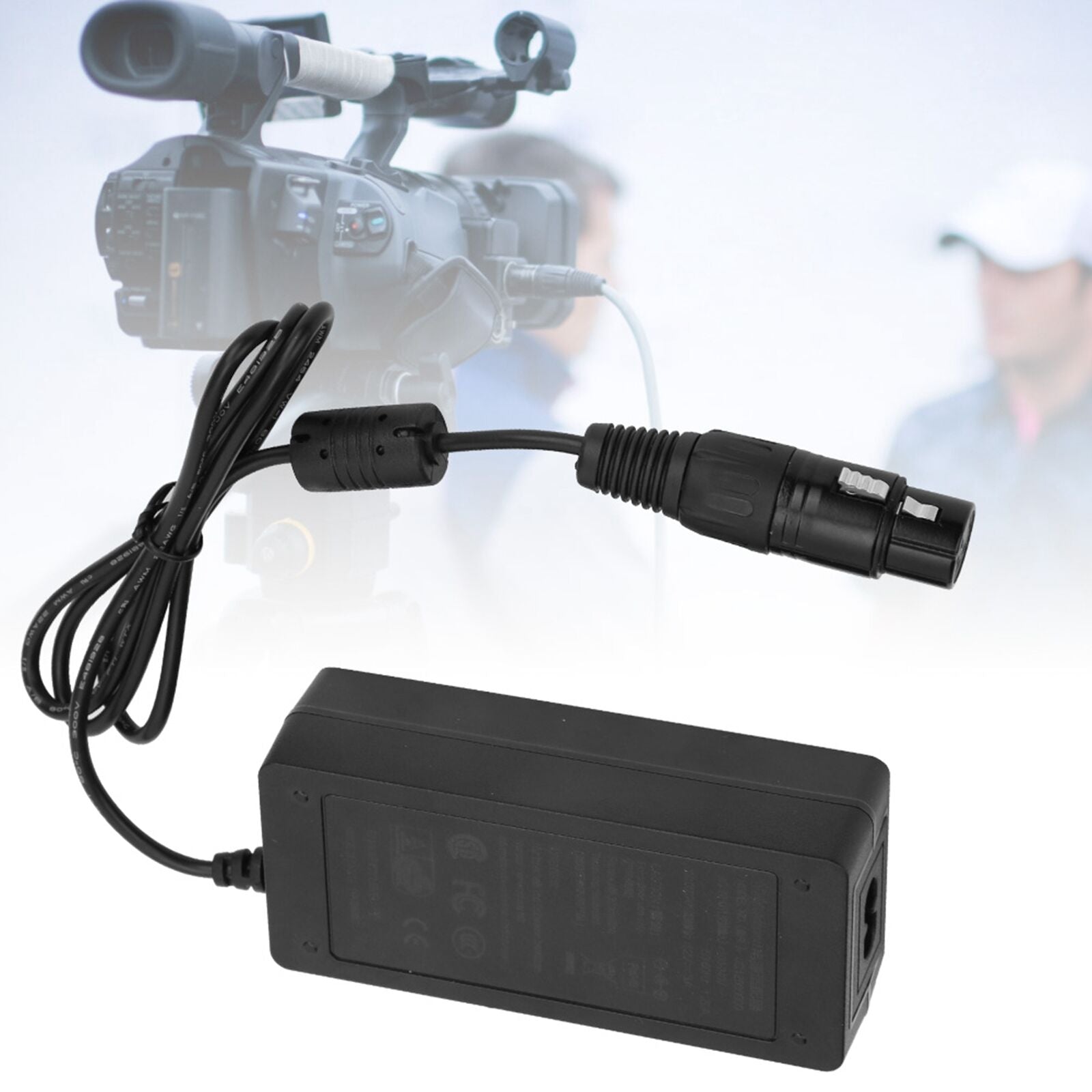 new (1)4 Core XLR Connector Adapter Professional Camcorder Charger Practical koeek - KOEEK