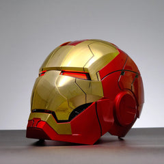 Stock AUTOKING Gold Iron Man MK5 1:1 Wearable Helmet Deformed Voice-control Mask AUTOKING - KOEEK