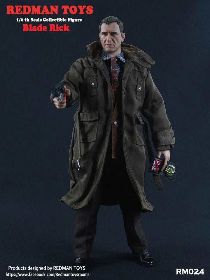 Blade Runner Rick Deckard 12" Action Figure by REDMAN TOYS (RM024) REDMAN_TOYS - KOEEK