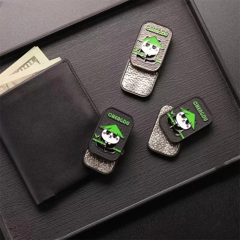 Panda EDC Fidget Slider Infinite Push Fidget Toys Stress Relief Toys for Adults 07FC0E-D4 - KOEEK