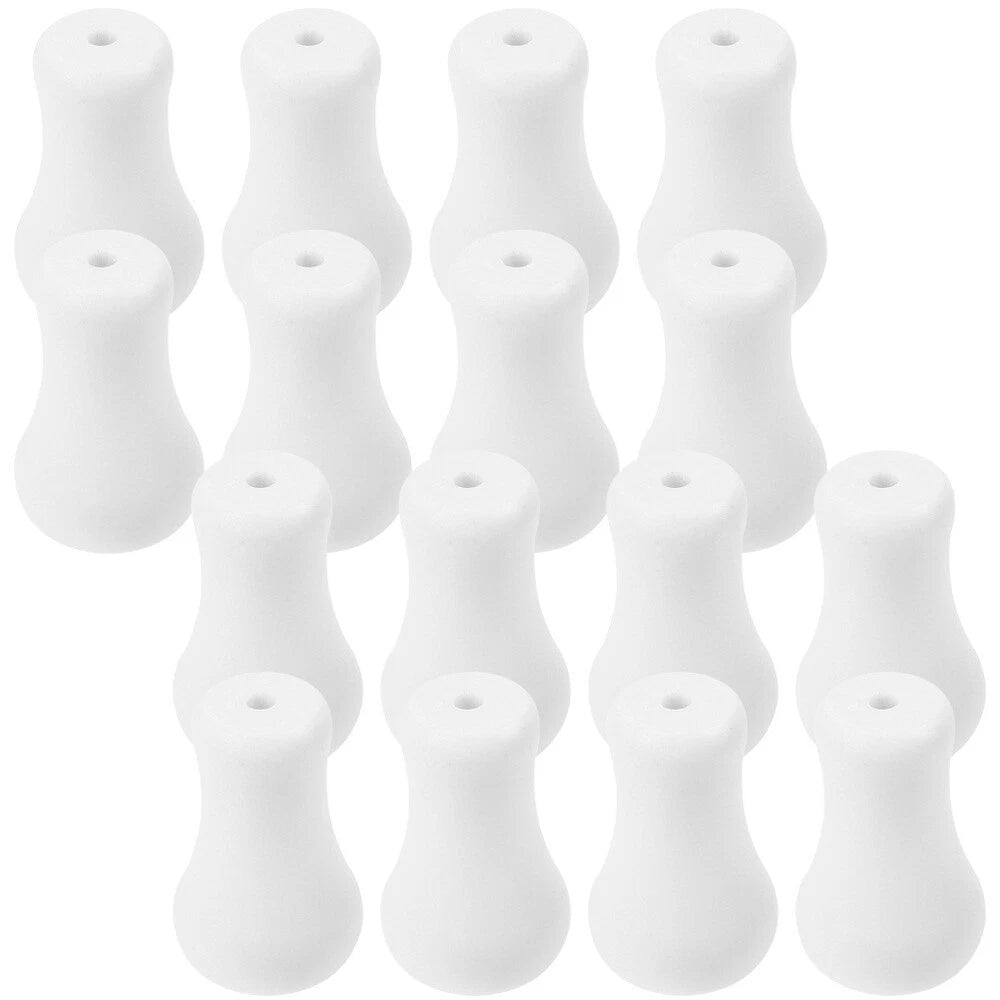 16pcs Blind Pull Cord Knobs Wood Cord Tassels Window Blinds Cord Tassels 07FC0E-D4 - KOEEK