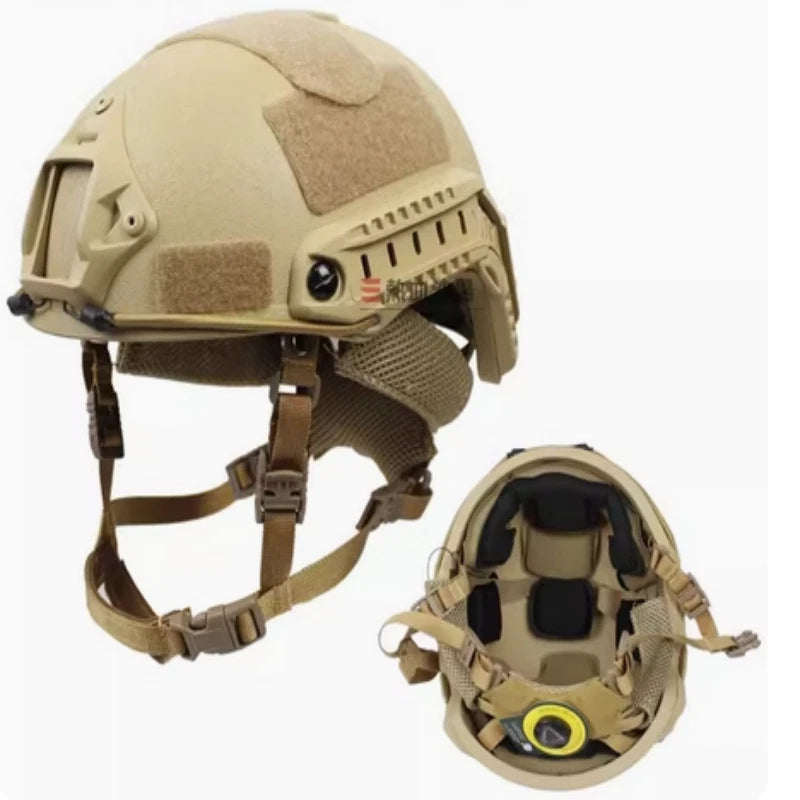 FAST Green Black Level Bulletproof UHMWPE BALLISTIC Tactical Helmet 07FC0E-D4 - KOEEK