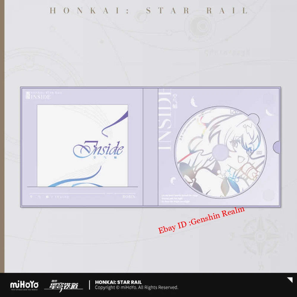 Anime Honkai: Star Rail INSIDE Soundtrack CD Albums Memorabilia Gift Collection 07FC0E-D4 - KOEEK