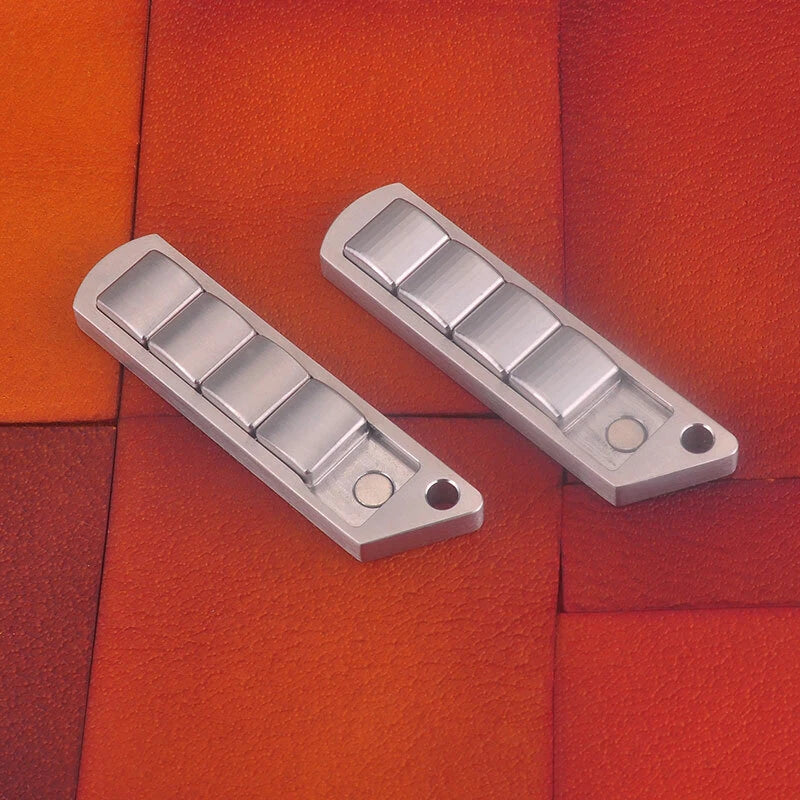 Pocket Click Clicker Magnetic Push Card Hand Fidget decompression Interest EDC 07FC0E-D4 - KOEEK