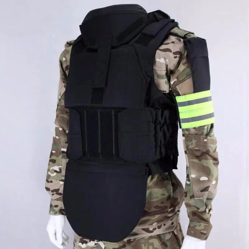 Tactical Vest Complete Plate Carrier Outdoor Protective Vest Equipment Army Fan 07FC0E-D4 - KOEEK