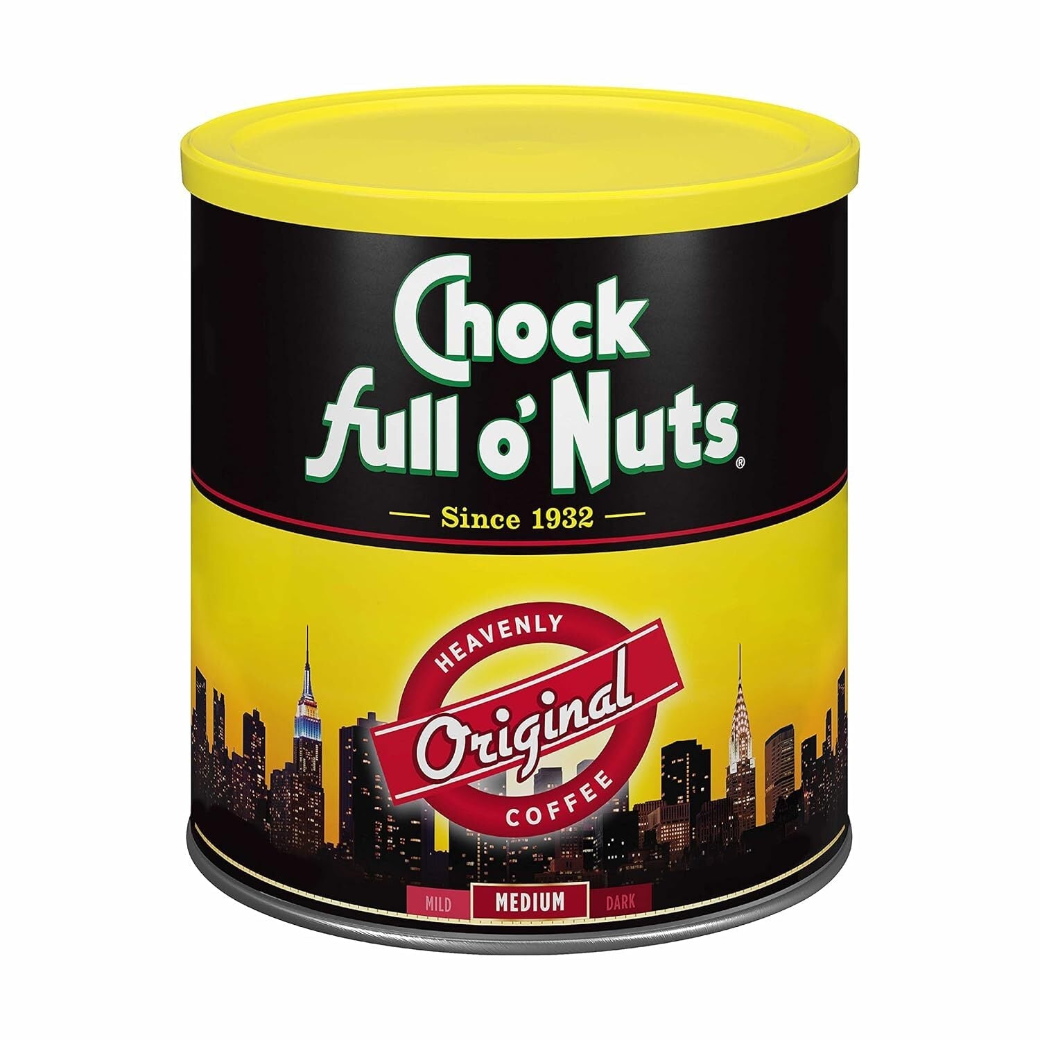 new Chock Full o’Nuts  Roast, Medium Roast Ground Coffee – Gourmet... 07FC0E-D4 - KOEEK