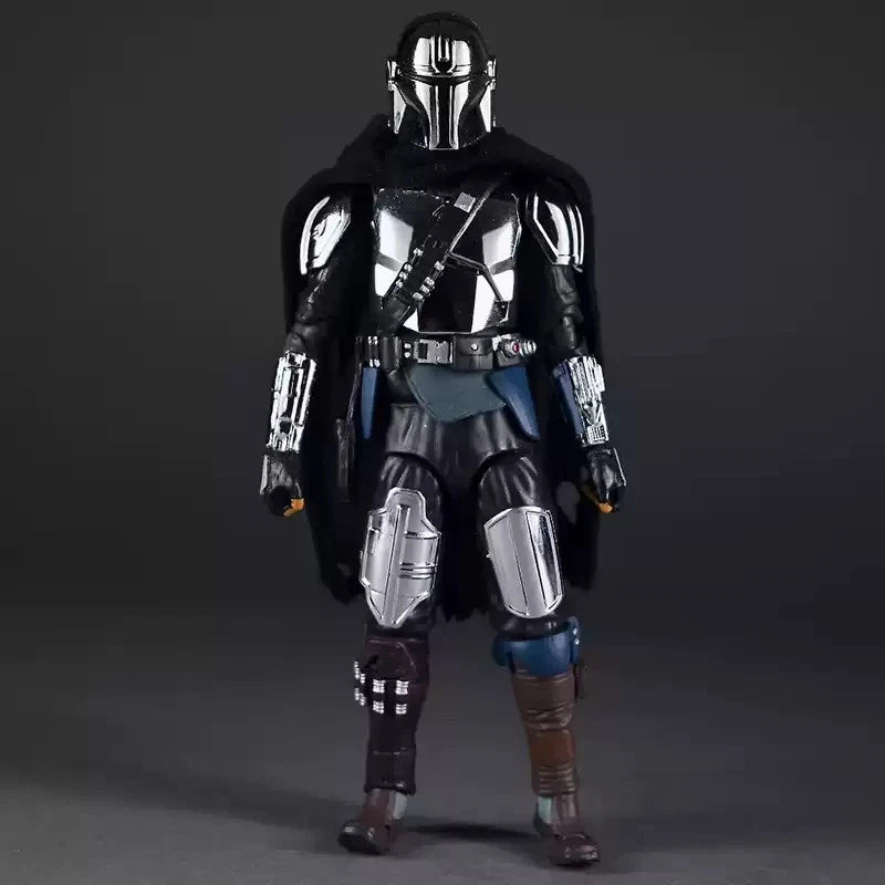 Mafex No.256 Star Wars The Mandalorian Chrome Ver. Action Figure  Sealed 07FC0E-D4 - KOEEK
