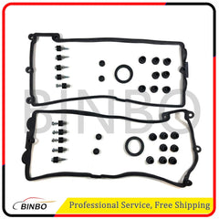 Valve Cover Gasket Kit L+R for BMW E70 X5 4.8i xDrive48i 11127513194 11127513195 07FC0E-D4 - KOEEK