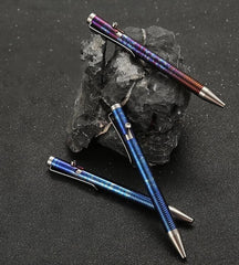 Titanium Mini Pen With Writing Multi-functional EDC Tools Office Students Pens 07FC0E-D4 - KOEEK
