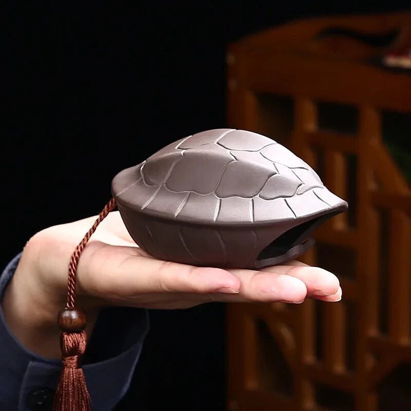 Interesting Tortoise Shell Tortoise Shell Divination Tea Pet Ornament Zhaocai 07FC0E-D4 - KOEEK