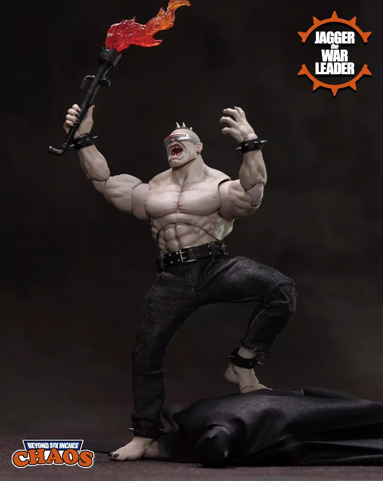 CHAOS 003 1/12 Jagger The War Leader Mutant 6" Action Figure In Stock 2026 CHAOS - KOEEK