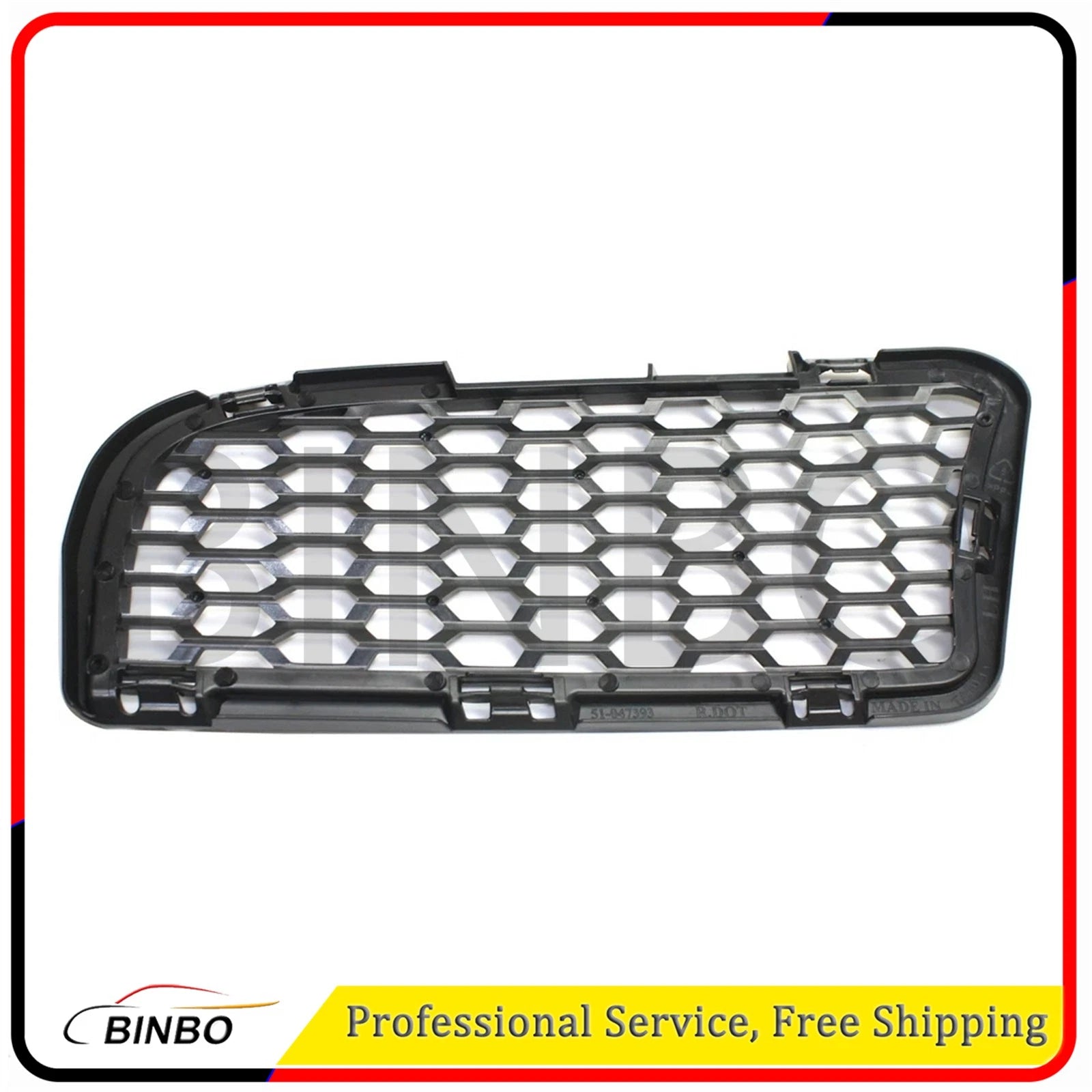 For 2013-2014 Bumper Grille BMW M5 Left & Right Plastic Set of 2 07FC0E-D4 - KOEEK