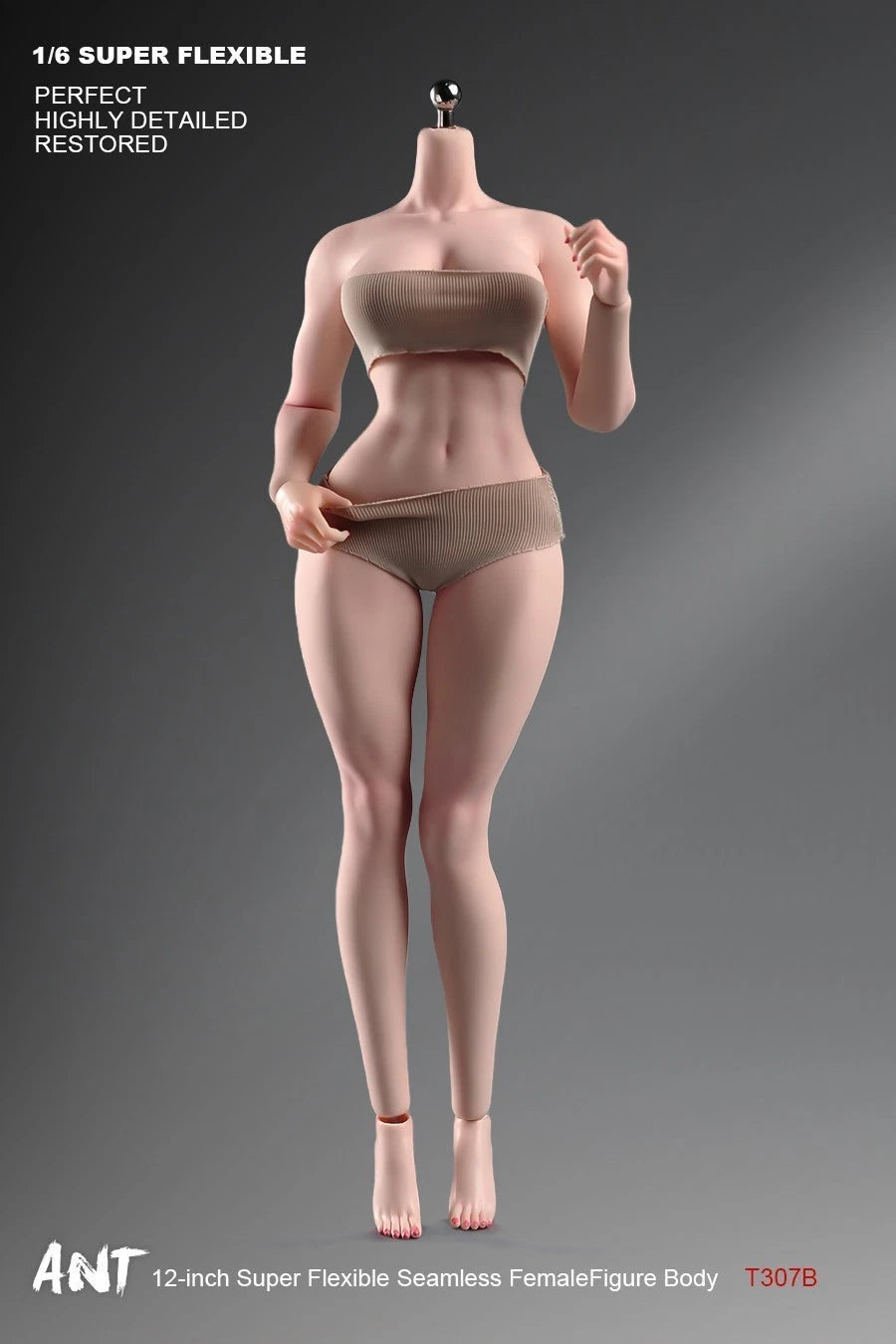 ANT T307 1/6 Female Normal Sexy Large Bust Muscle Plump Body For 12''Figure 07FC0E-D4 - KOEEK