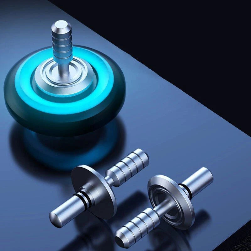 EDC Toy Metal Luminous Fidget Spinner Toys Adults Antistress Hand Spinner Toys 07FC0E-D4 - KOEEK