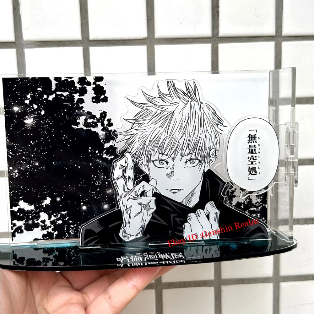 Anime Jujutsu Kaisen Gojo Satoru Acrylic Desktop Stand Collection Decor Gift 07FC0E-D4 - KOEEK