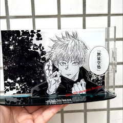 Anime Jujutsu Kaisen Gojo Satoru Acrylic Desktop Stand Collection Decor Gift 07FC0E-D4 - KOEEK