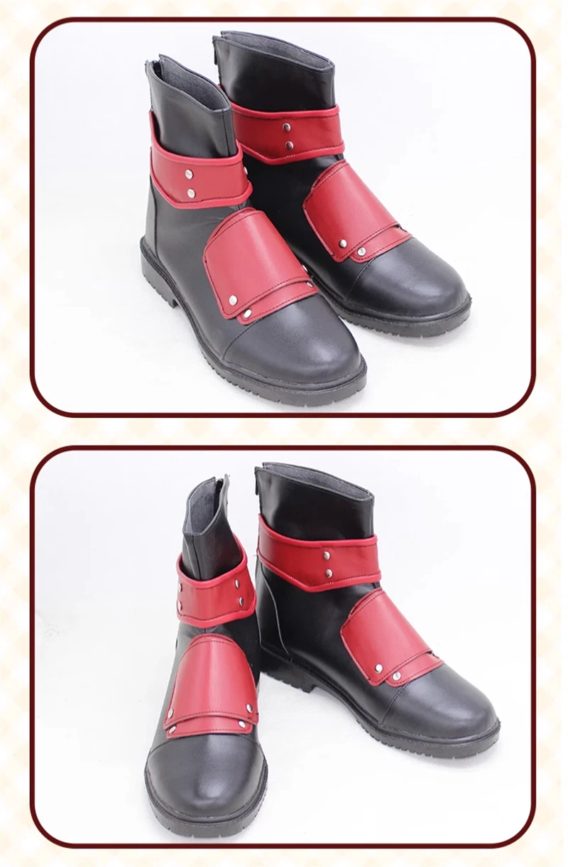 Deadpool 3 Cosplay Boots Halloween Party Cos PU Anime Shoes Gift 07FC0E-D4 - KOEEK