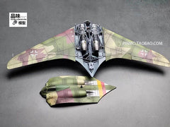 1/72 Scale WWII German Horten Gotha Go 229 1944 Fighter-bomber Metal Model 07FC0E-D4 - KOEEK