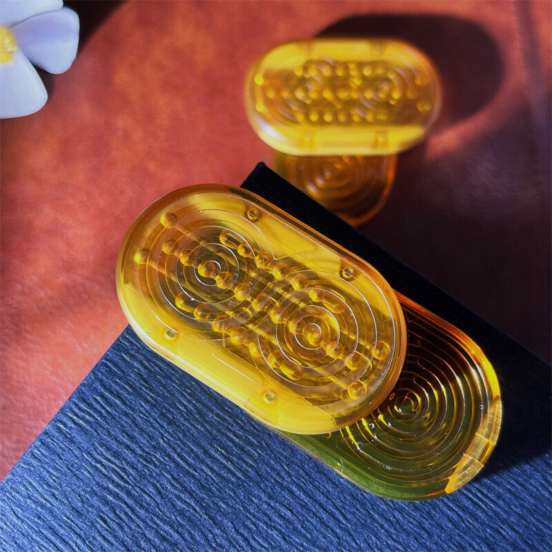 1PC Creative Mechanical Push Fidget Slider EDC PMMA Fidget Toy PEI Haptic Slider 07FC0E-D4 - KOEEK