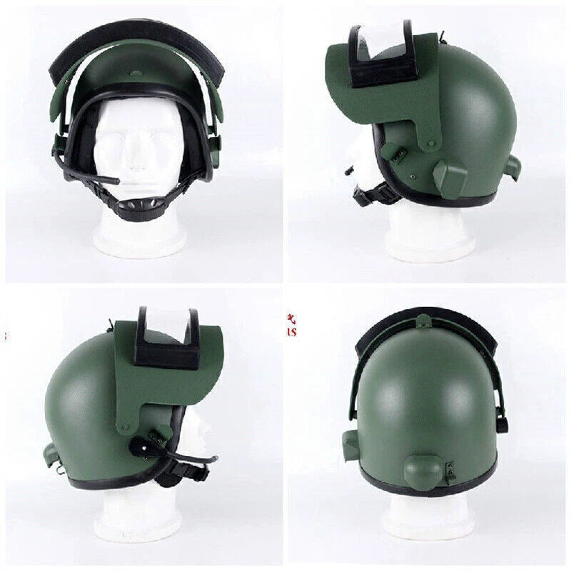 Russian Special Forces Altyn K6-3 Helmet Replica  Mask Green Steel Hlelmet US ! 07FC0E-D4 - KOEEK