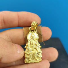 Brass Taoist Three Pure Ones Pendant Set Taishang Laojun Car Hang Amulet 07FC0E-D4 - KOEEK