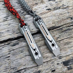 Outdoor Titanium Alloy Pocket Pry Bar Crowbar Opener Wrench Multi EDC Tool 07FC0E-D4 - KOEEK