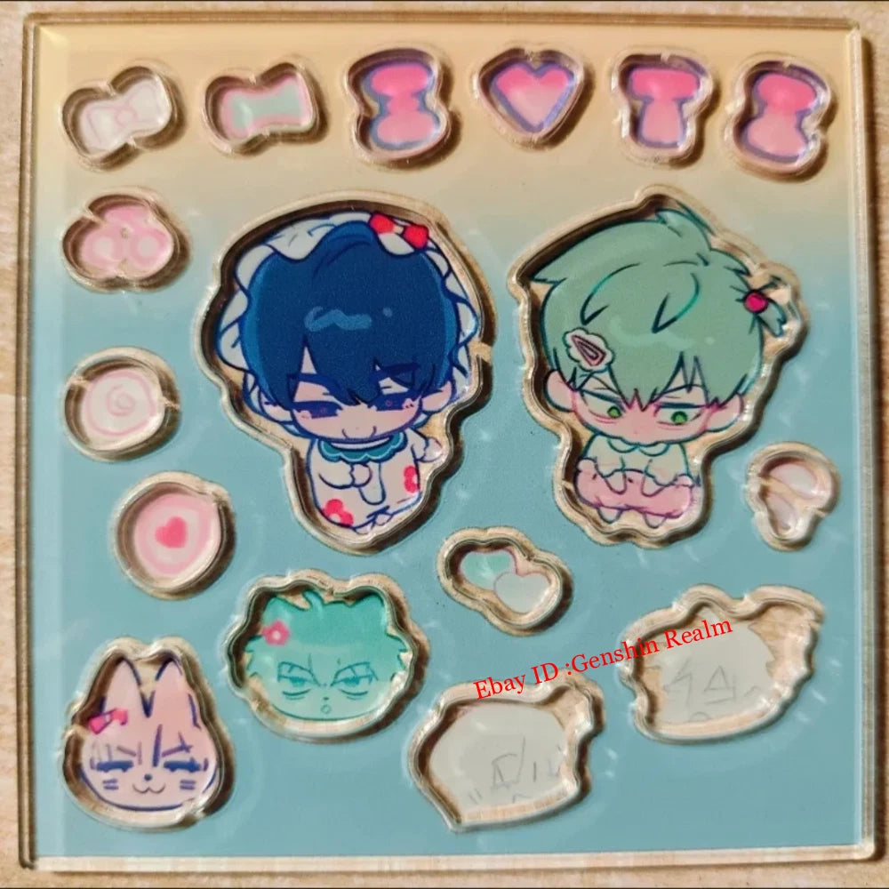Anime Alien Stage Ivan/Till Acrylic Desktop Card Figure Collection Gift 07FC0E-D4 - KOEEK