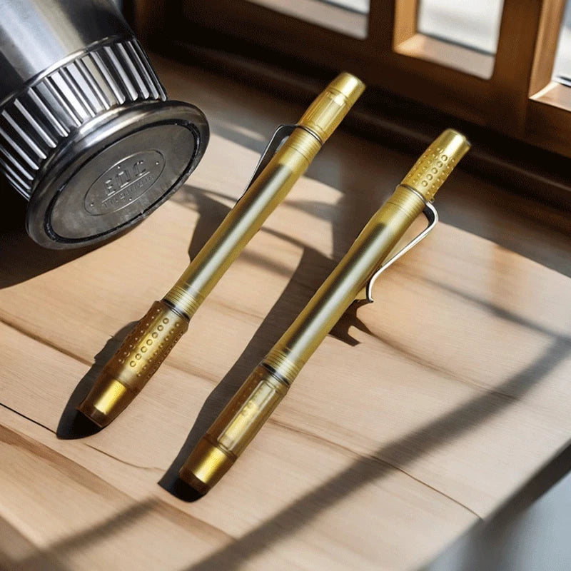 EDC Ultem PEI Pocket Pen Magnetic Suction Cap Signature Pen Portable Ball Pen 07FC0E-D4 - KOEEK