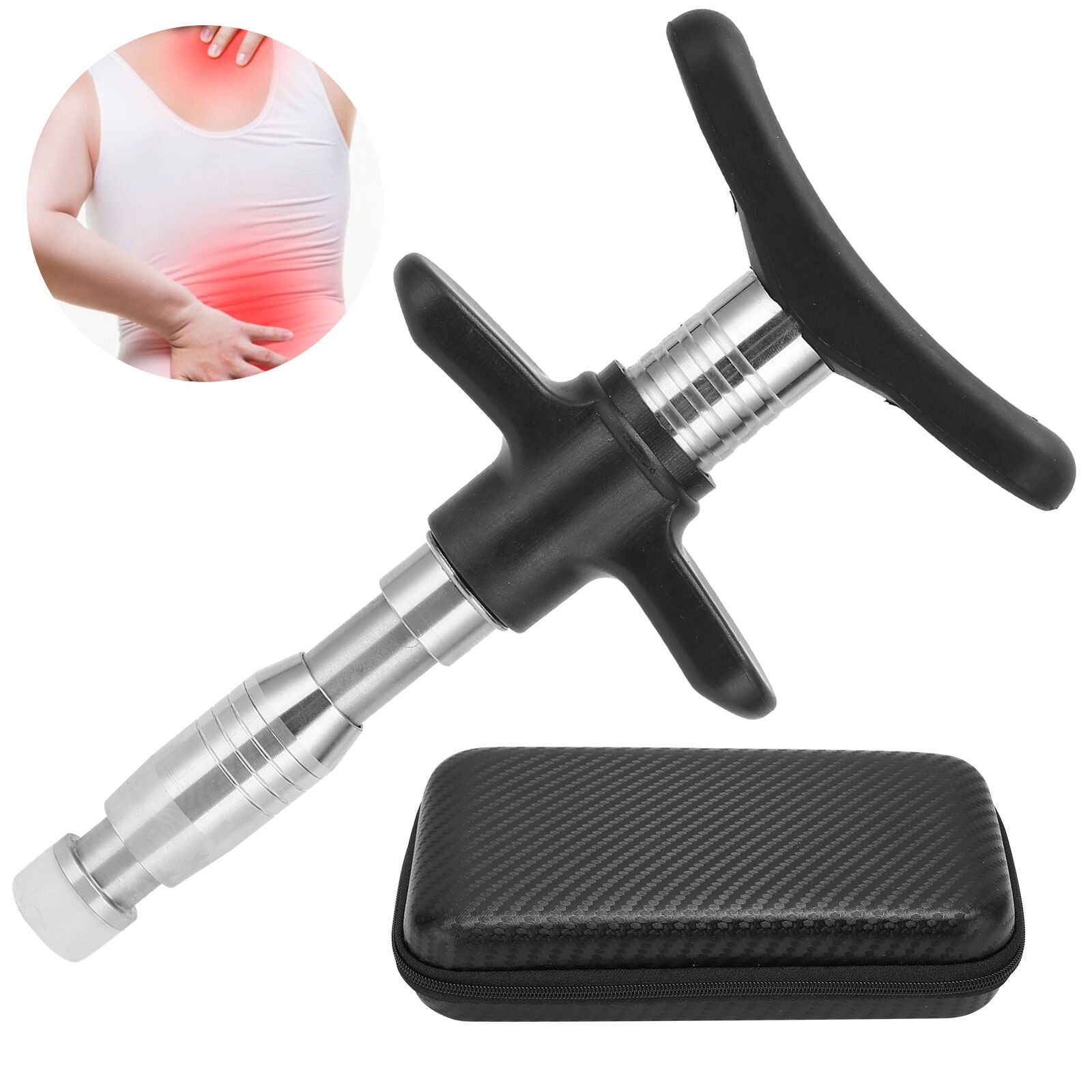 new Chiropractic Adjustment Tool Handheld Chiropractic Tool HGF koeek - KOEEK