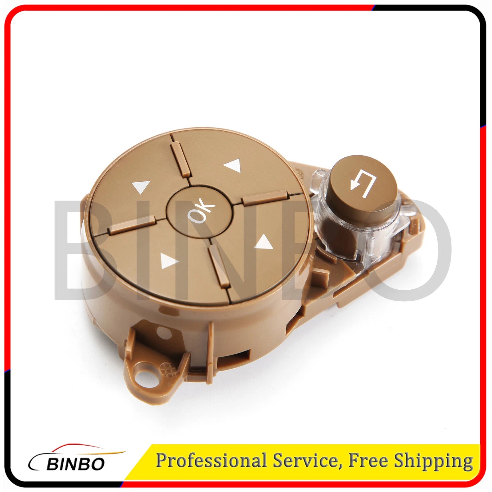Left Steering Wheel Sync Control Switch Button For Benz W204 W212 C/E/GLK-CLass 07FC0E-D4 - KOEEK