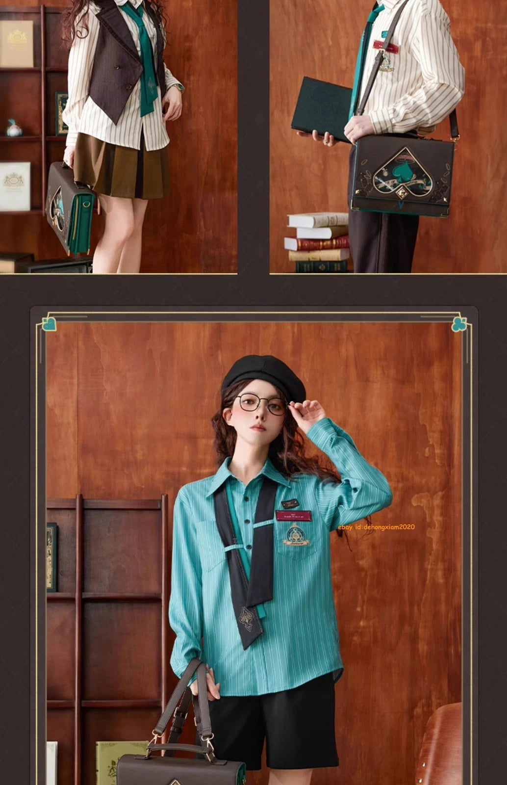 miHoYo Honkai: Star Rail Aventurine Theme Backpack Handbag Crossbody Bag Itabag MIHOYO - KOEEK