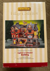 2005 Lemax Tinkertown Toy Factory No. 55260 Lighted & Animated Building Orig Box LEMAX - KOEEK