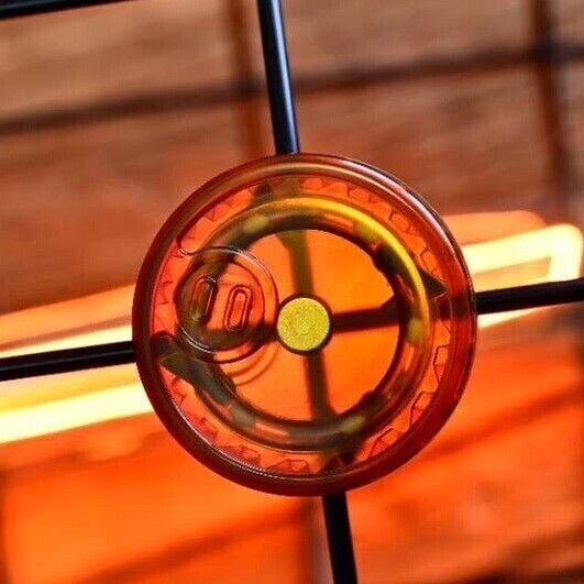 Haptic Coin Sided Ratchet Metal Magnetic PEI Push Slider EDC Fidget Spinning Toy 07FC0E-D4 - KOEEK