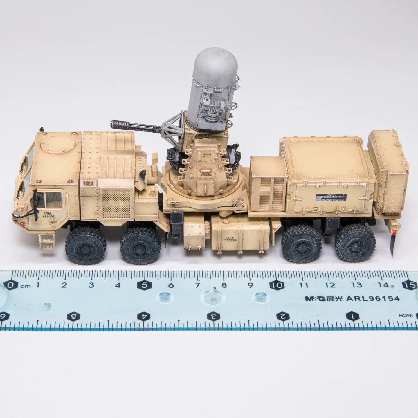 1/72 AM C-RAM Counter-Rocket Artillery Mortar HEMTT A3 Resin Finished Model 07FC0E-D4 - KOEEK