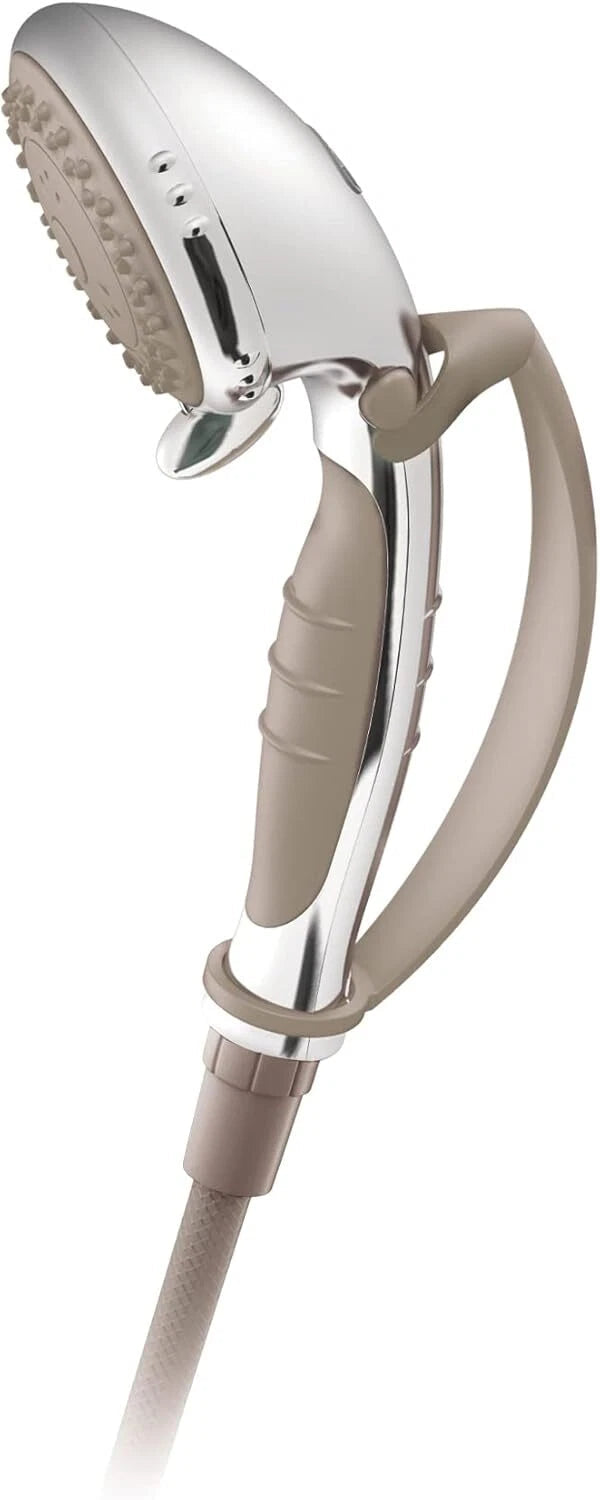 Home Care Chrome Multi-Function Hand Shower with Pause Control. 07FC0E-D4 - KOEEK