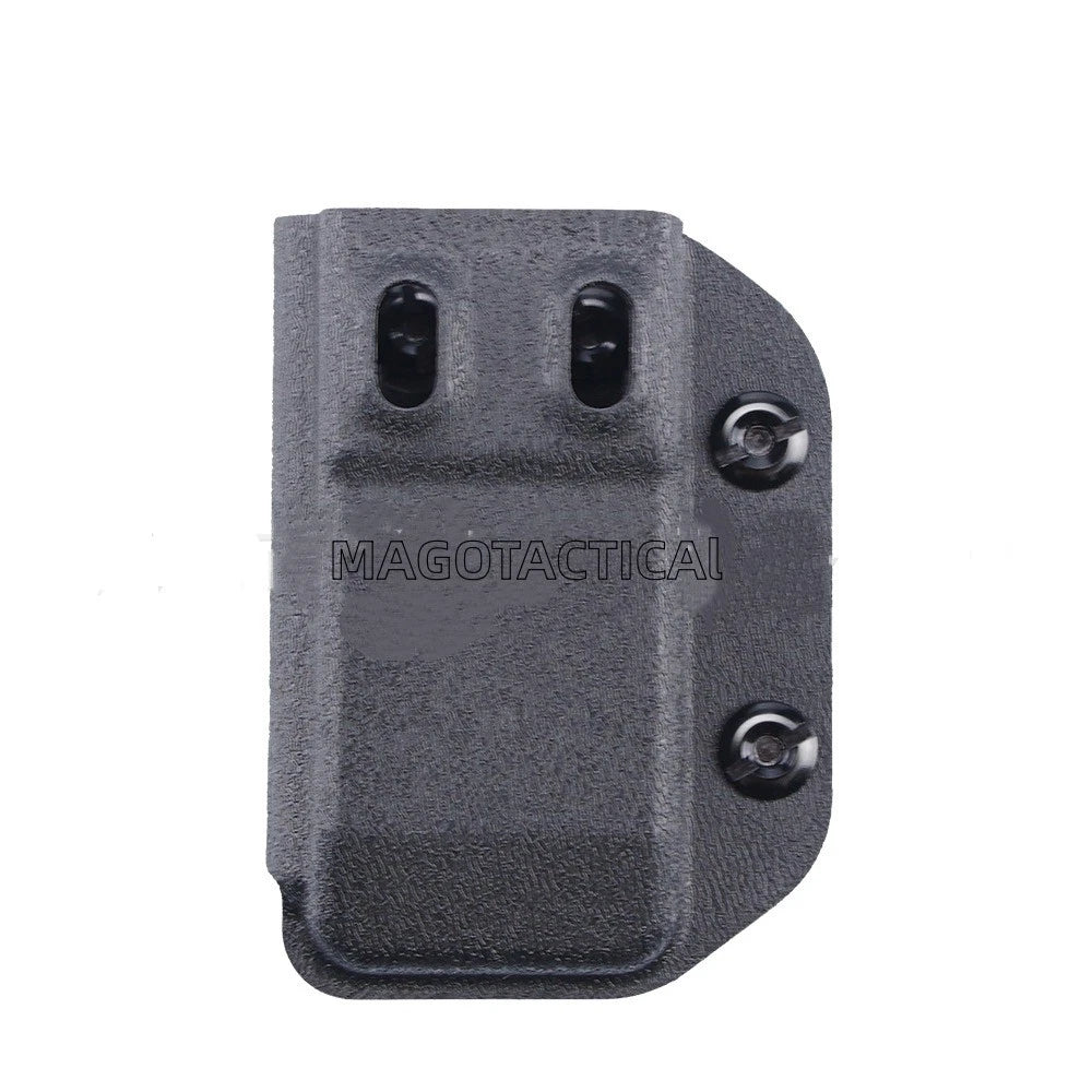 Tactical Carrier IWB/OWB Magazine Holster w/Quick Clip For 9mm/.40 Double Stack 07FC0E-D4 - KOEEK