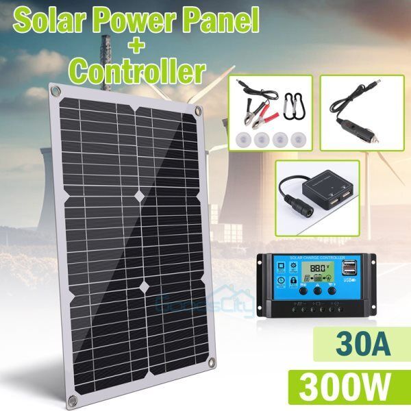 ny 800W Watt fleksibelt solcellepanel 12V Mono Home RV Rooftop Camping Off-Grid Power