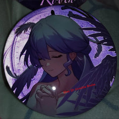 2Pcs/Set Anime Honkai: Star Rail Robin/Sunday Badge Light Reflection Pin Gift 07FC0E-D4 - KOEEK
