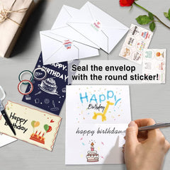 new feela Birthday Cards Bulk, 40 Pack 40 Designs Happy 4 x 6 inch, 40 pack FEELA - KOEEK
