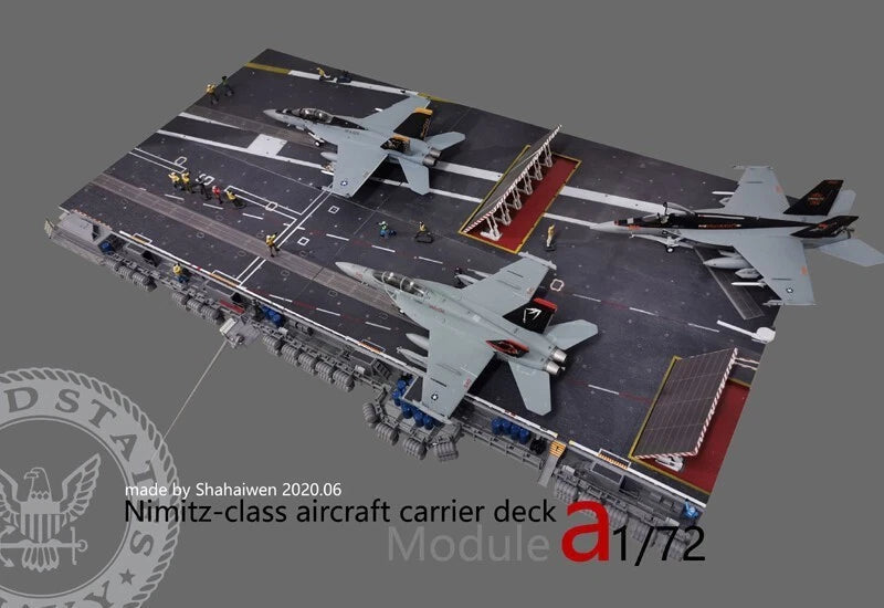 Nimitz Deck Electromagnetic Catapult Aircraft Carrier Model A1 Module Model 1/72 07FC0E-D4 - KOEEK