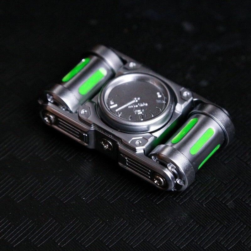 Luminous Punk Fidget Toy EDC Metal Fidget Spinner Stress Relief Toy Cool Gadget 07FC0E-D4 - KOEEK