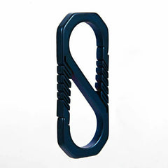 EDC Titanium TC4 Key Chain Carabiner Key Ring Hang Buckle Outdoor Travel Tool 07FC0E-D4 - KOEEK