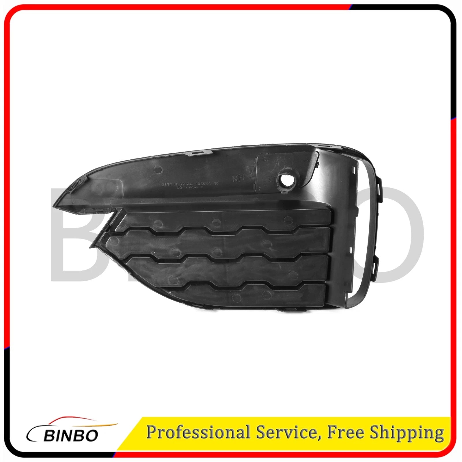 Fit 2015-2019 BMW X6 F16 sDrive35i xDrive35i Front Left&Right Bumper Grille Pair 07FC0E-D4 - KOEEK