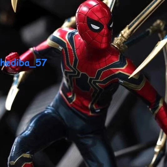 1:6 Scale Spider-Man Iron Spider Movable Action Figures Model Toy Collection 07FC0E-D4 - KOEEK