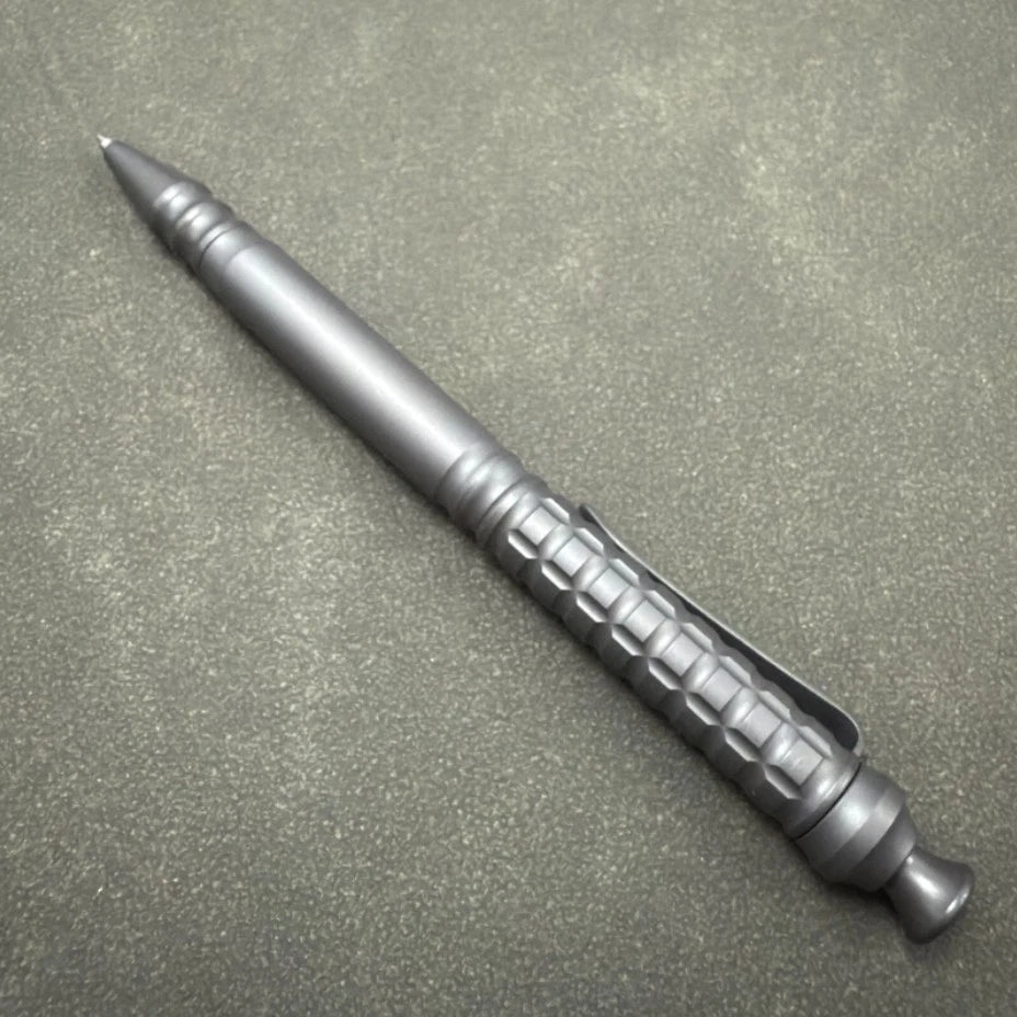 Titanium Alloy Pocket Ballpoint Pen Office Stationery Outdoor Record Pen EDC 07FC0E-D4 - KOEEK