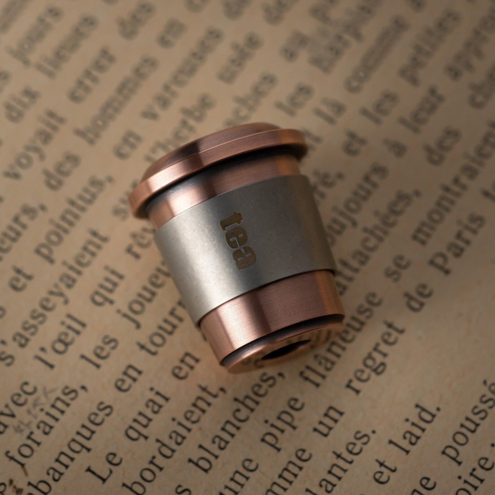 Fidget Spinner Metal Wanwu Paper Cup Bead Pendant EDC Adult Stress Relief Toys 07FC0E-D4 - KOEEK