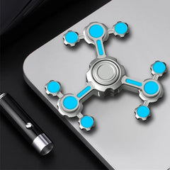 Chaos Pendulum luminous Fidget Spinner Adult Metal Hand Spinner EDC Fidget Toys 07FC0E-D4 - KOEEK