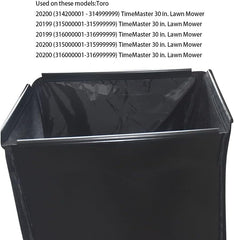 new 121-5770 Grass Bag - by Braveboy, Compatible with Toro 30 inch TimeMaster... BRAVEBOY - KOEEK