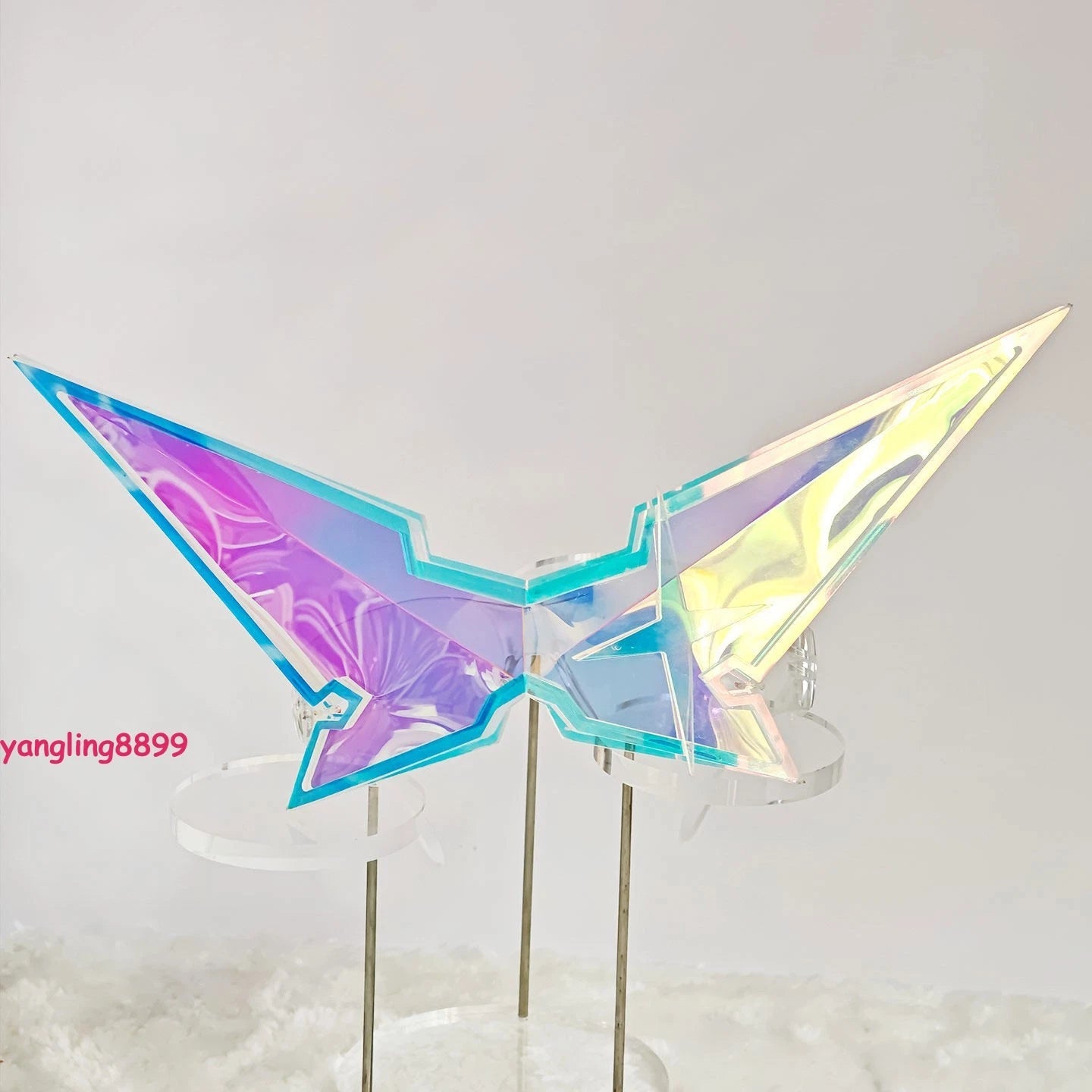 Honkai：Star Rail Silver Wolf Laser Sunglasses Funny Cosplay Party Glasses Prop 07FC0E-D4 - KOEEK