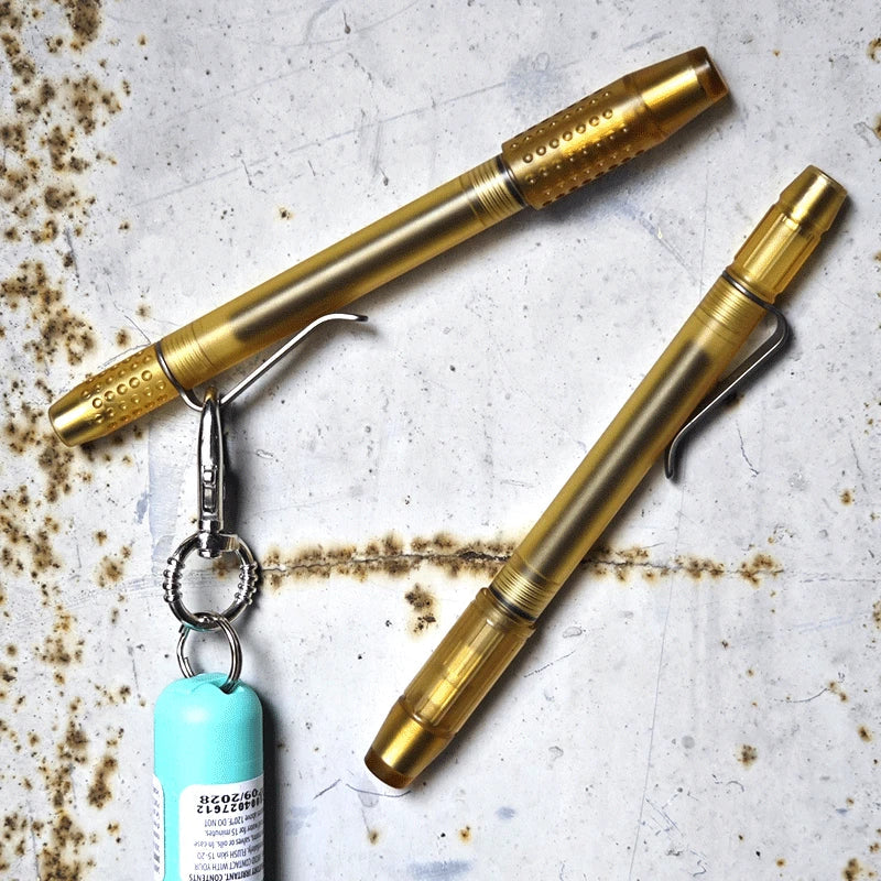 EDC Ultem PEI Pocket Pen Magnetic Suction Cap Signature Pen Portable Ball Pen 07FC0E-D4 - KOEEK